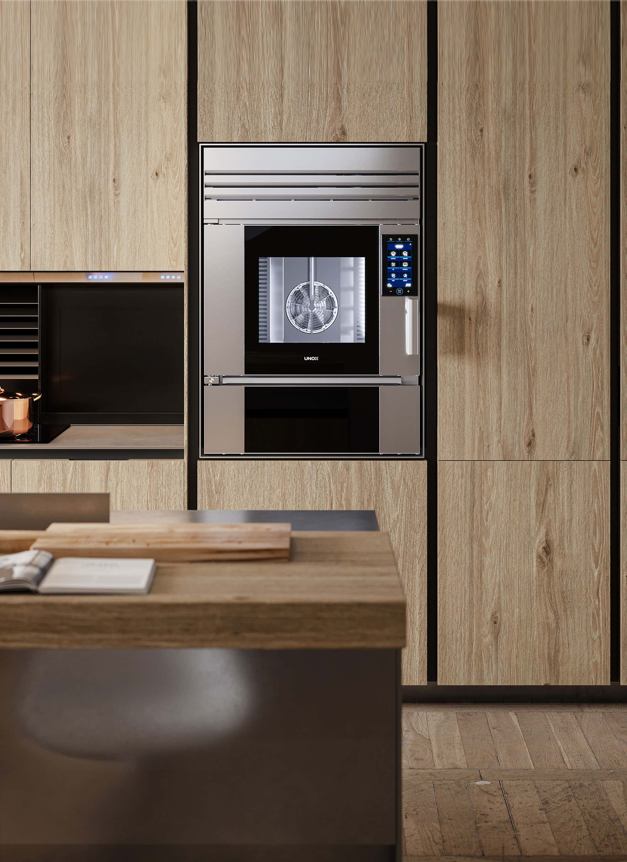Unox Casa SuperOven Model 1S with chef-level performance and elegant Italian craftsmanship