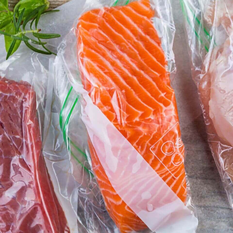 Sous vide fish