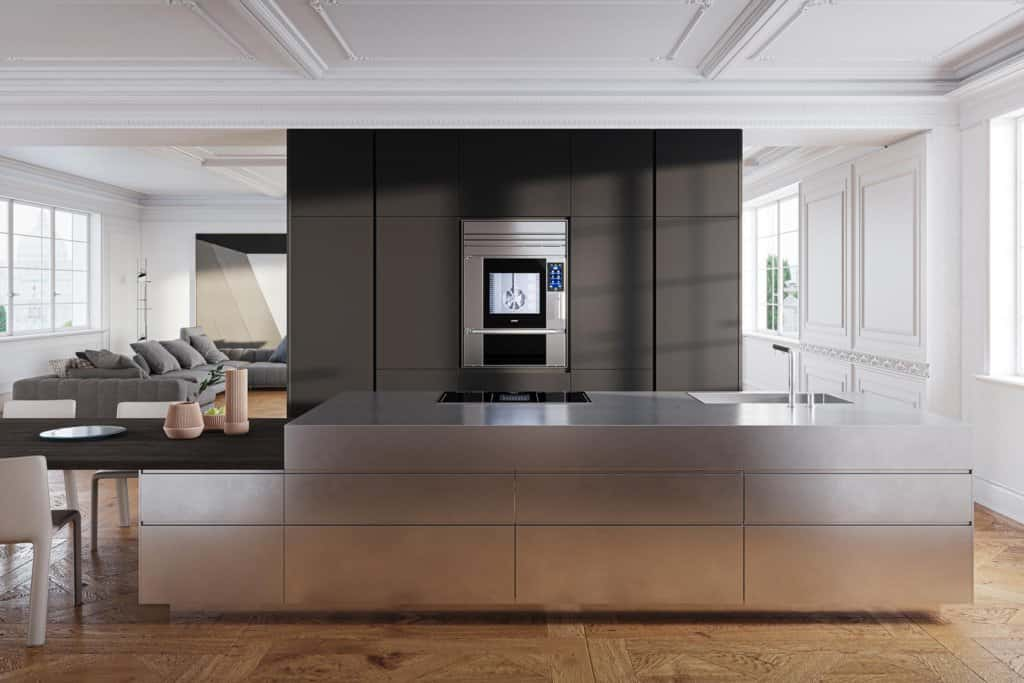 Designkeuken in Parijs met Unox Casa's luxe oven SuperOven Model 1S