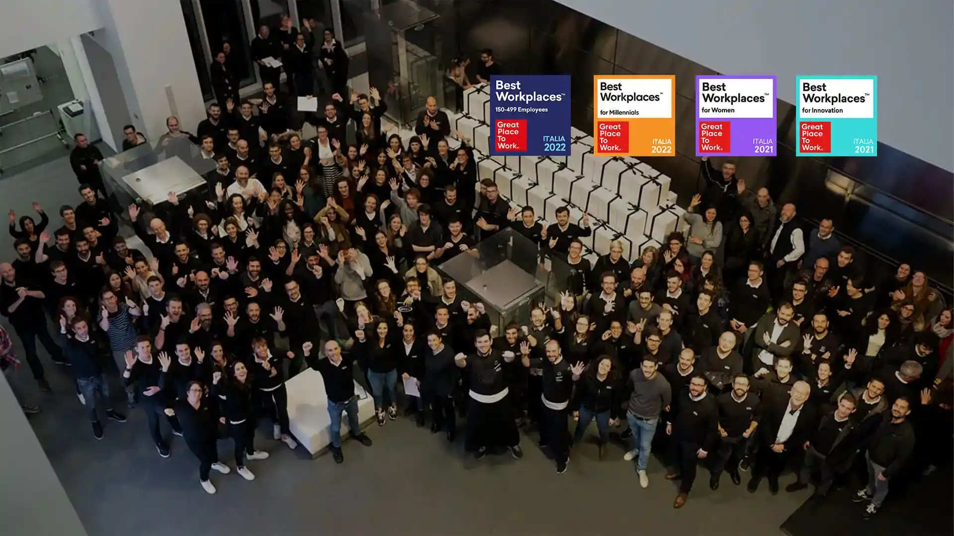 Unox is a Great Place to Work certified company