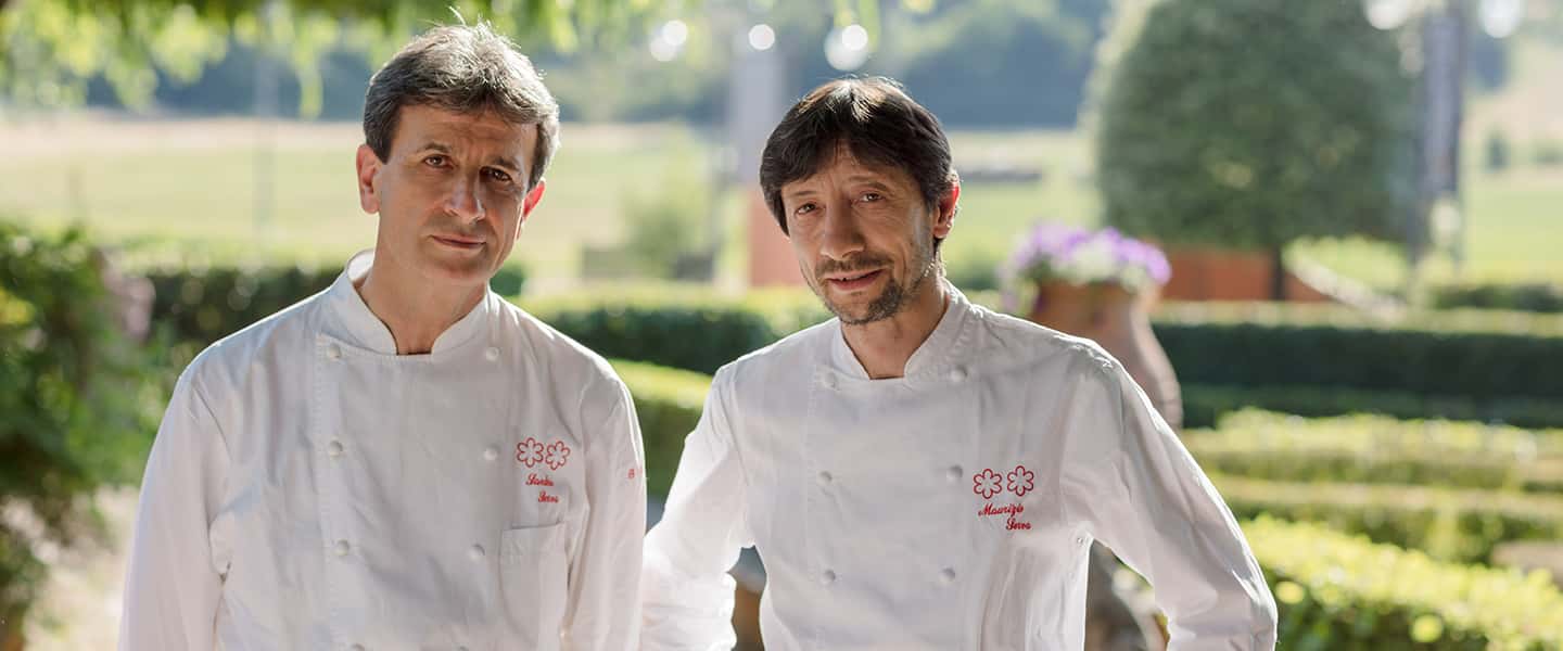 Sandro and Maurizio Serva are part of Unox Taste of Success campaign