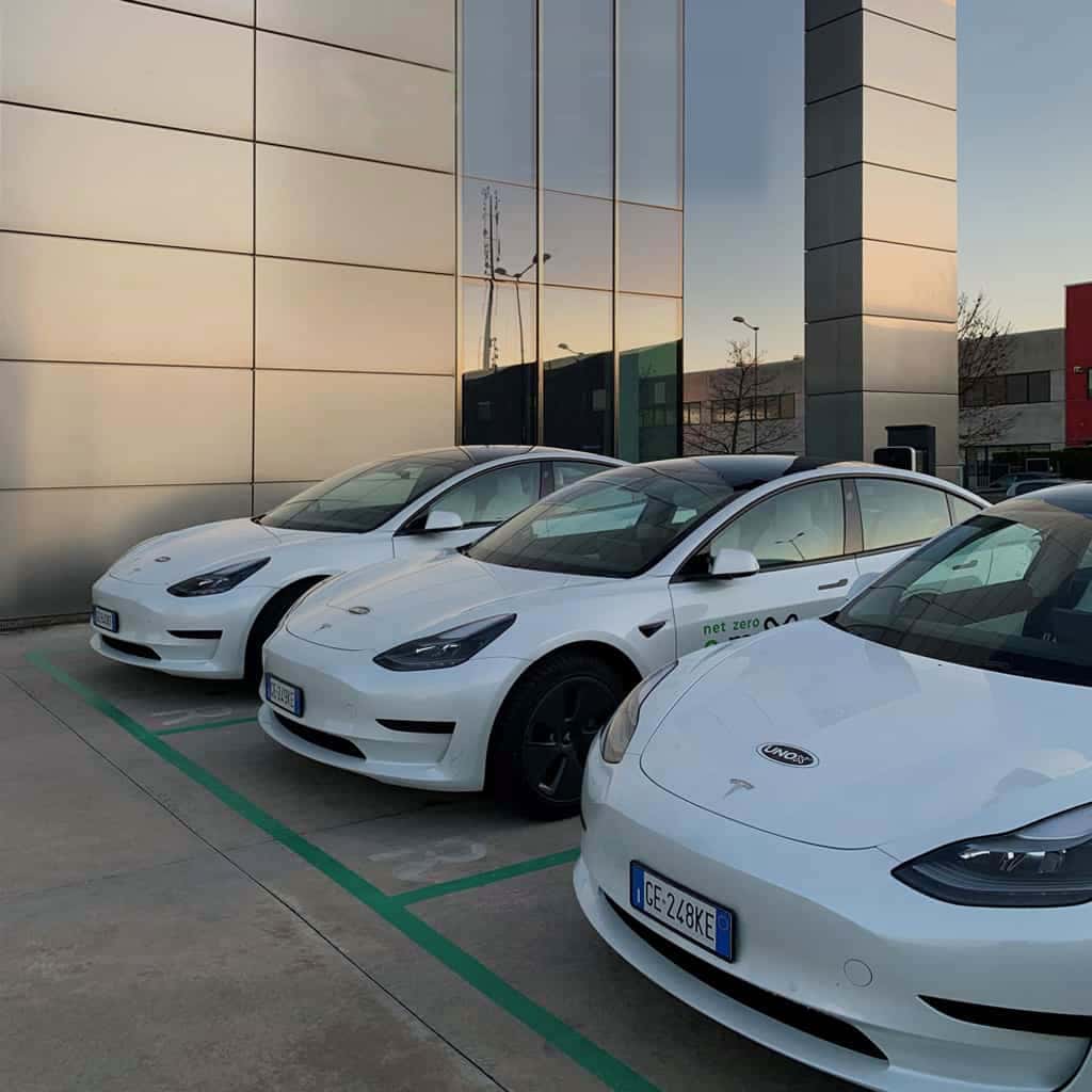 UNOX electric car fleet