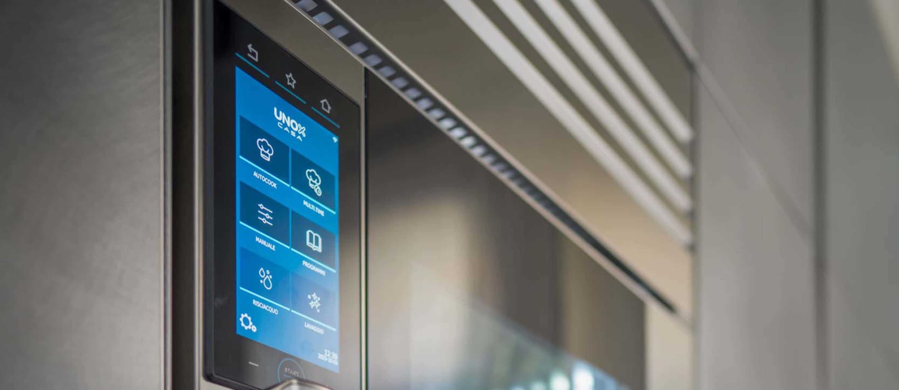 Unox Casa SuperOven extremely intuitive user interface