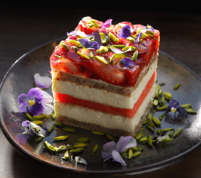 Christopher Thé's renowed Strawberry Watermelon Cake