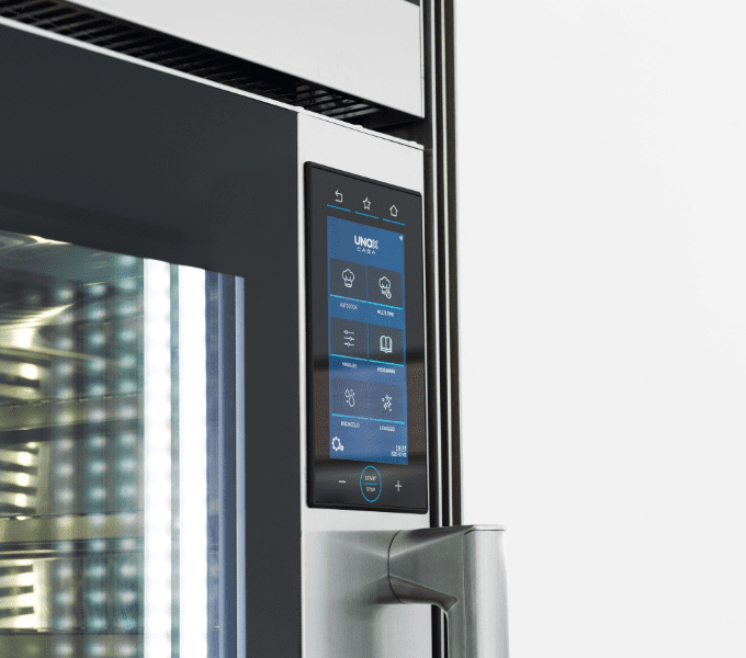 SuperOven command hub: an integrated touchscreen display