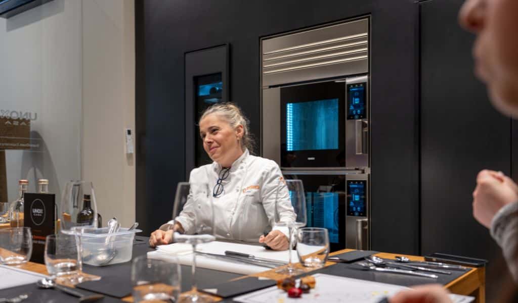 Michelin-star chef Iside De Cesare, one of Unox Casa special guests at Milan Design Week 2025