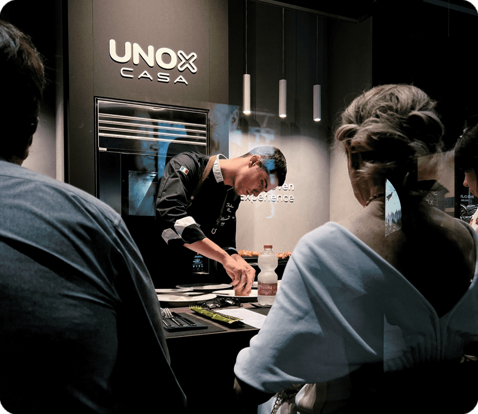 SuperOven Experience avec les fours de luxe d'Unox Casa